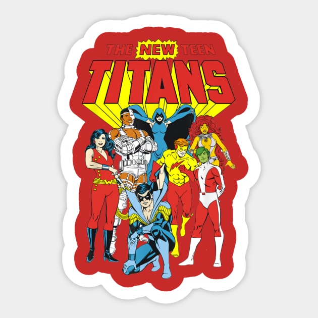 The titans Sticker by Roro's Water Heaters